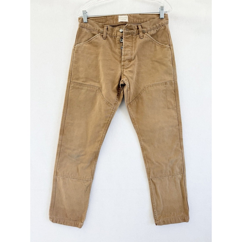 Taylor Stitch Good Acre Double Knee Canvas Pants 31x30 Distressed Chore